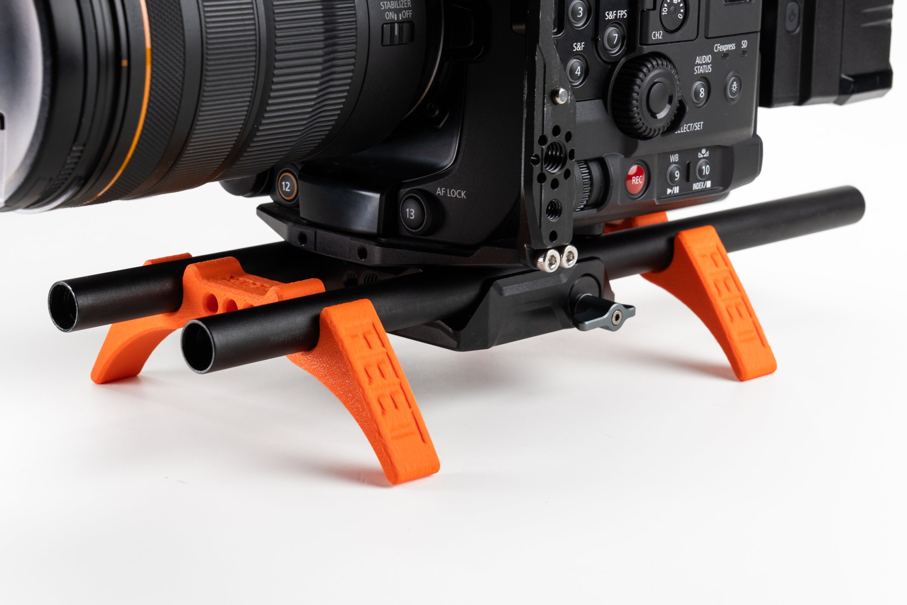 Snap Feet 15mm Rod Camera Feet Nomad Cinema Gear