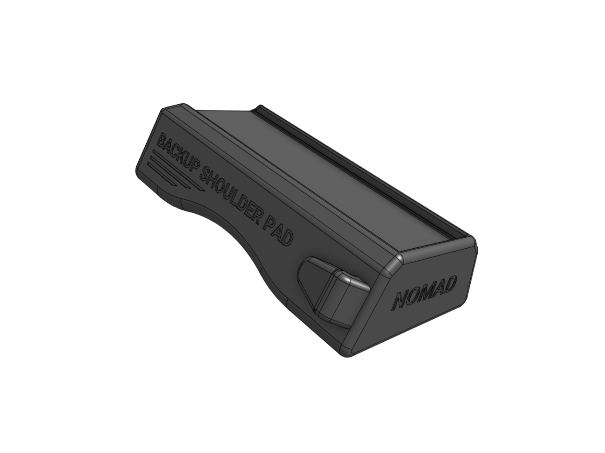 Backup Shoulder Pad | STL Files Digital Download