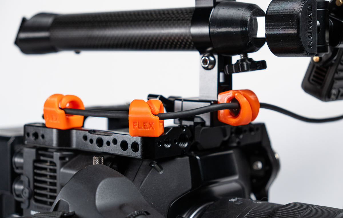 Flex Cable Clips: Cable Management for Camera Rigs | Nomad Cinema Gear