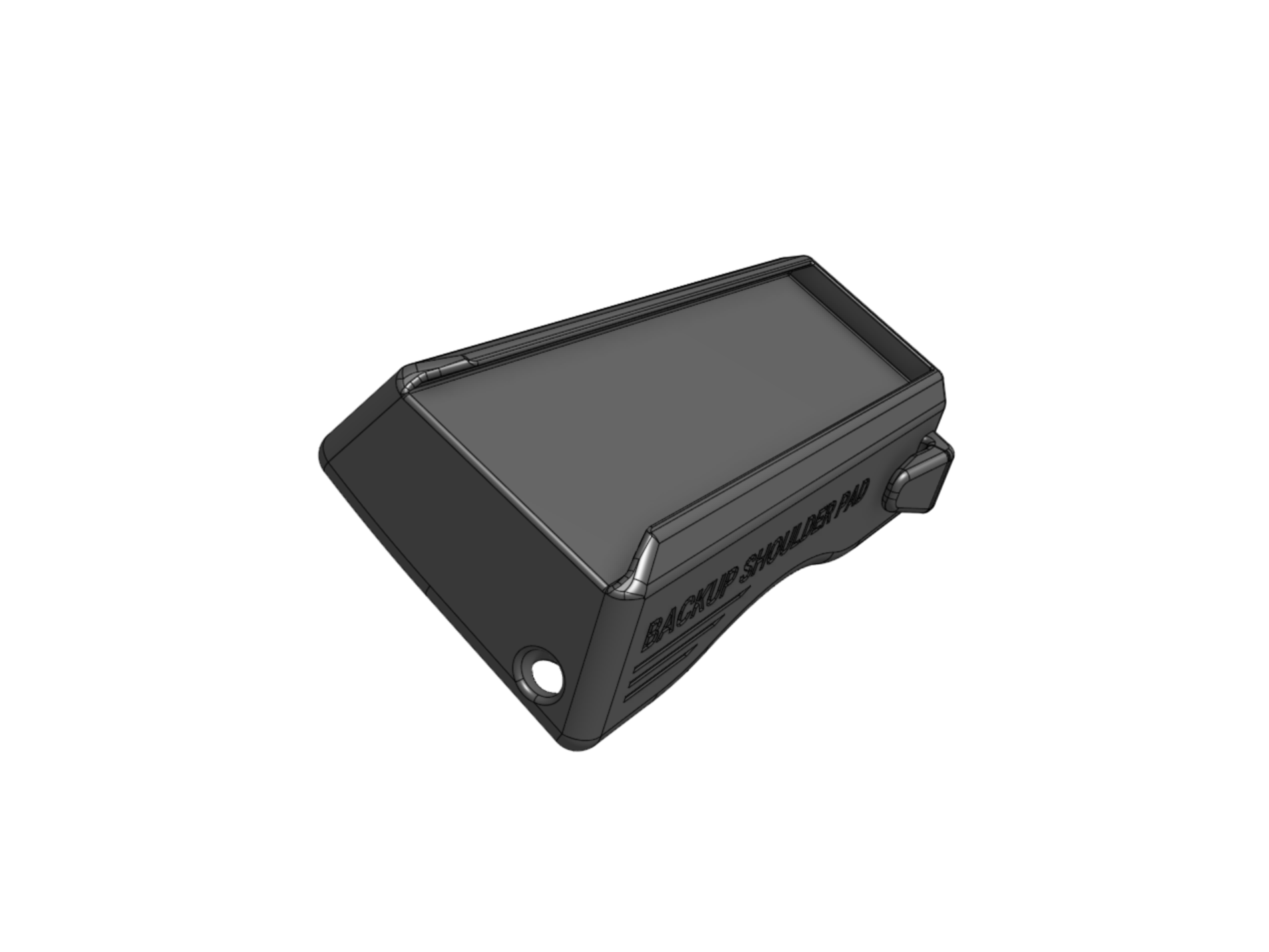 Backup Shoulder Pad | STL Files Digital Download